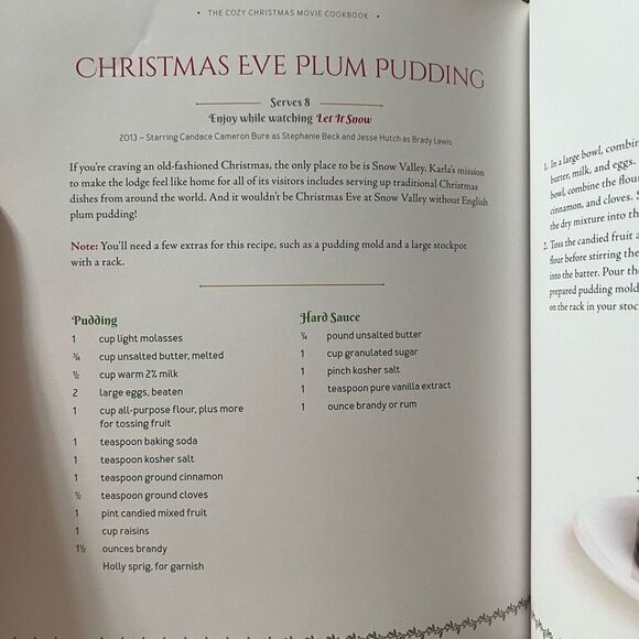 The Cozy Christmas Movie Cookbook Mouthwatering Food to Enjoy by Holly Carpenter - Picture 7 of 15